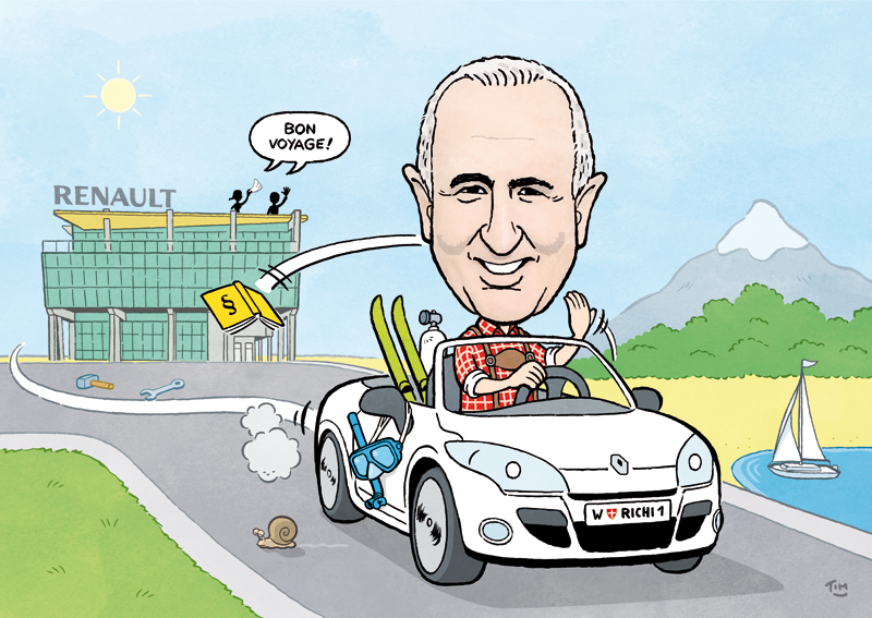 Karikatur zeichnen lassen als Geschenk für Pensionierung